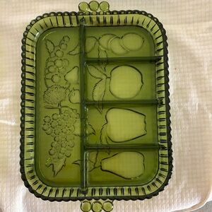 Indiana Glass Vintage tray
